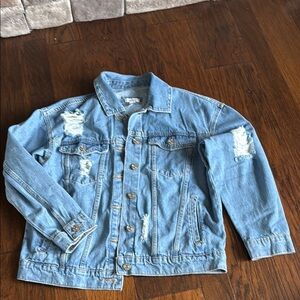 Stylish Light Blue Denim Jacket
